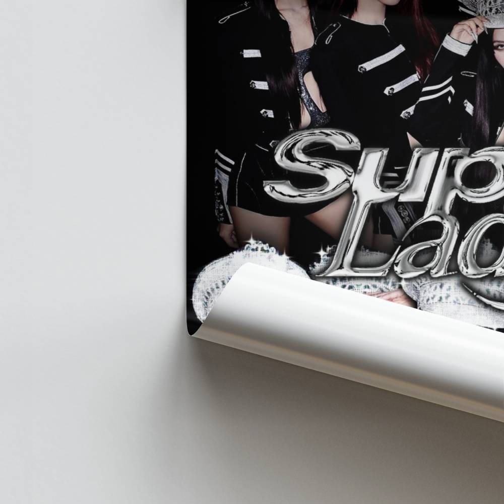 Póster Super Lady Visión