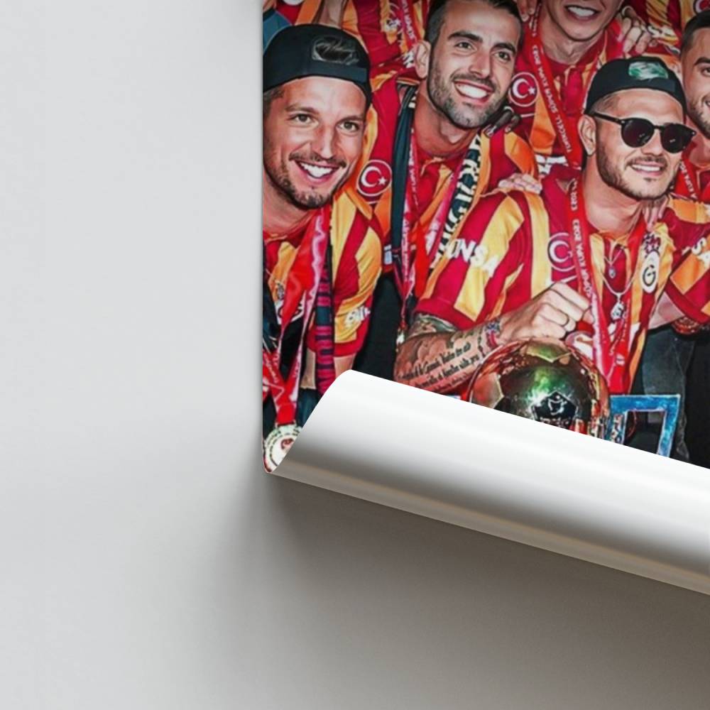 Cartel Campeones Galatasaray