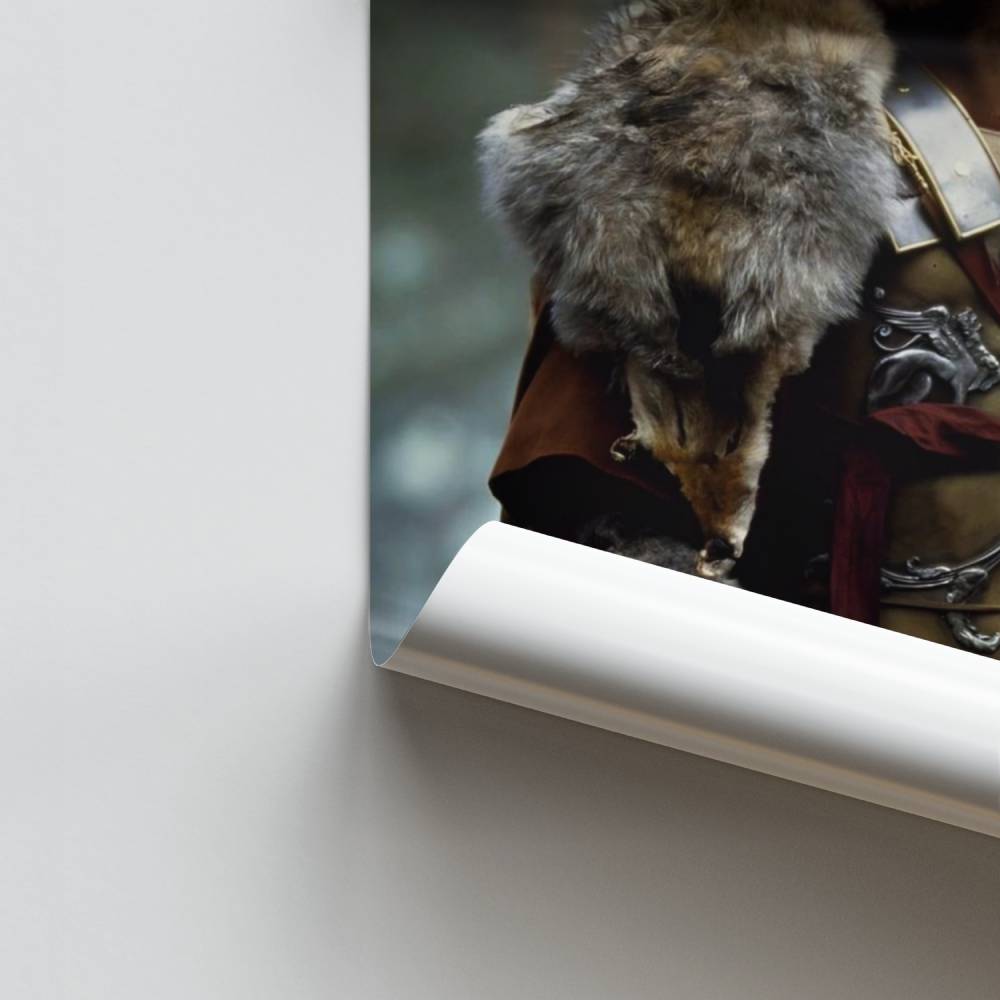 Póster Noble guerrero