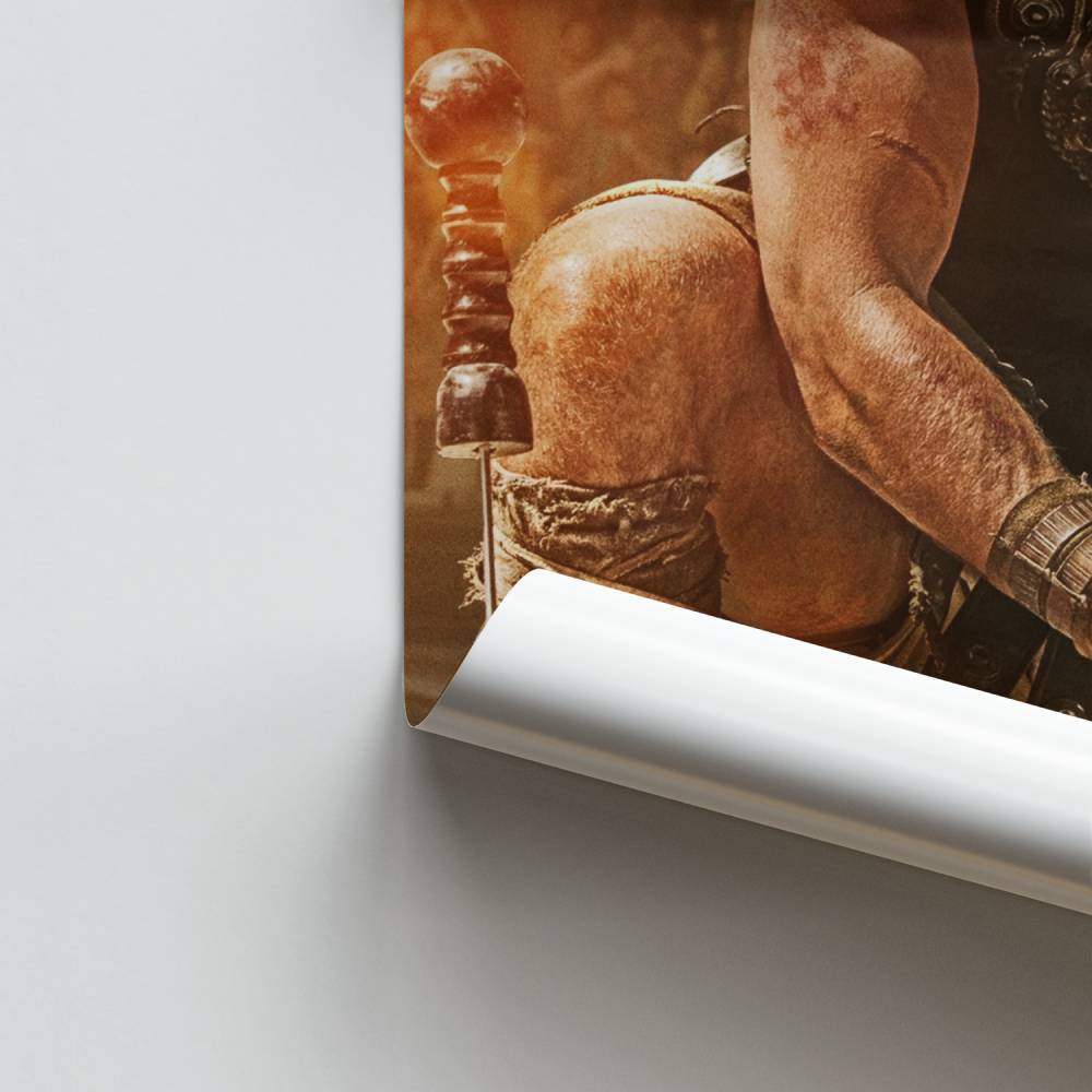 Póster Gladiador valiente