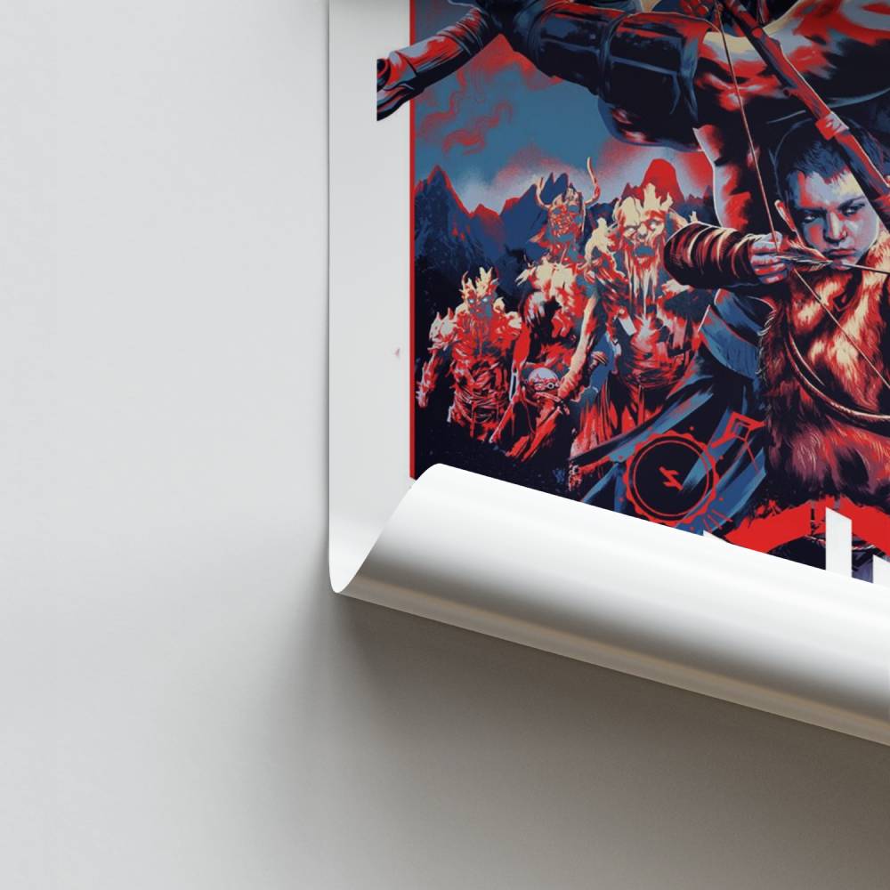 Póster Dios de la Guerra Triunfo