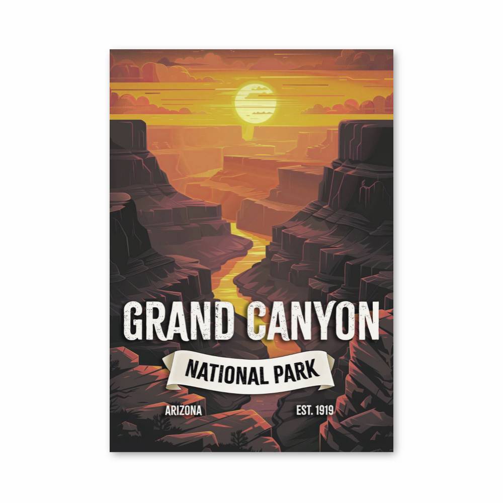 Poster Éclat du Grand Canyon