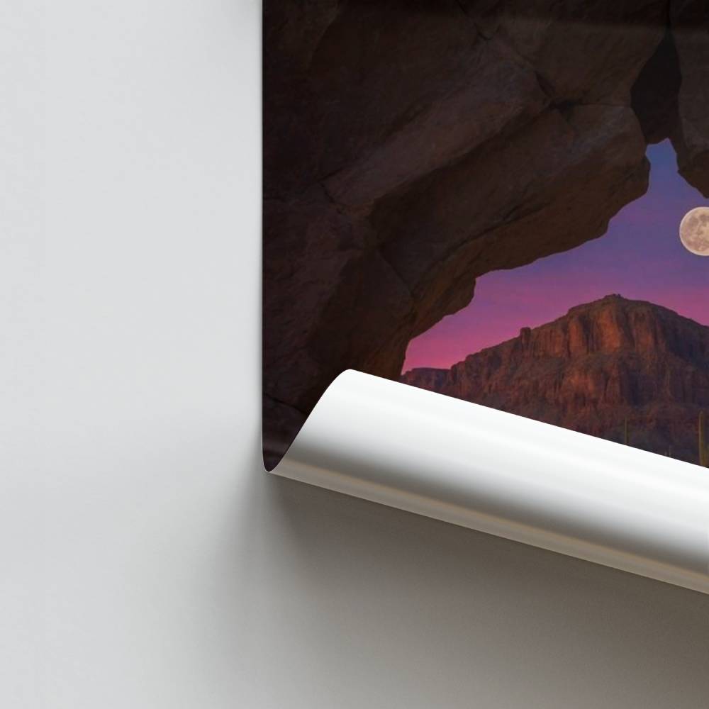 Cañón Luna Póster