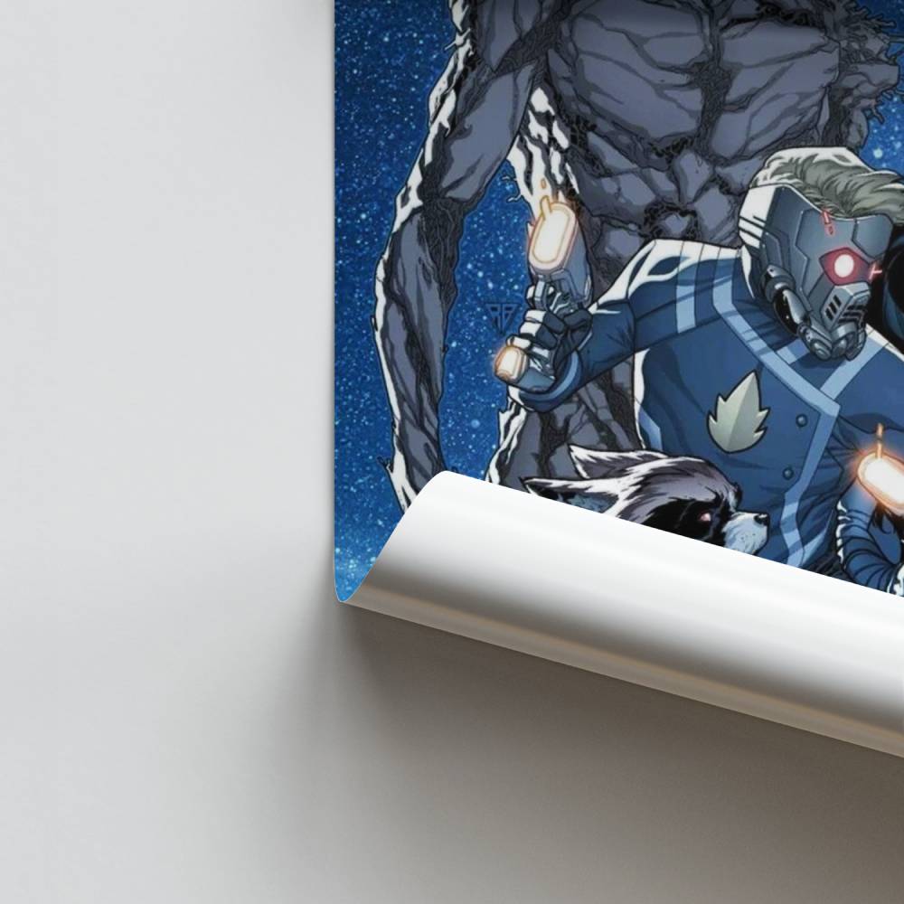 Póster Guardianes Del Cosmos
