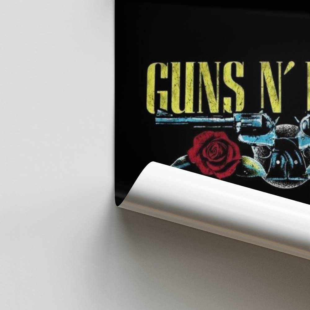 Póster Rock n' Roses