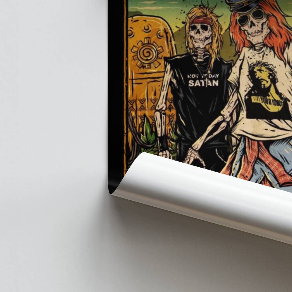 Cartel Guns N' Roses Bogotá 2022