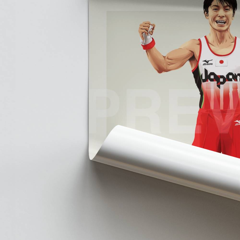 Cartel Campeona de Gimnasia