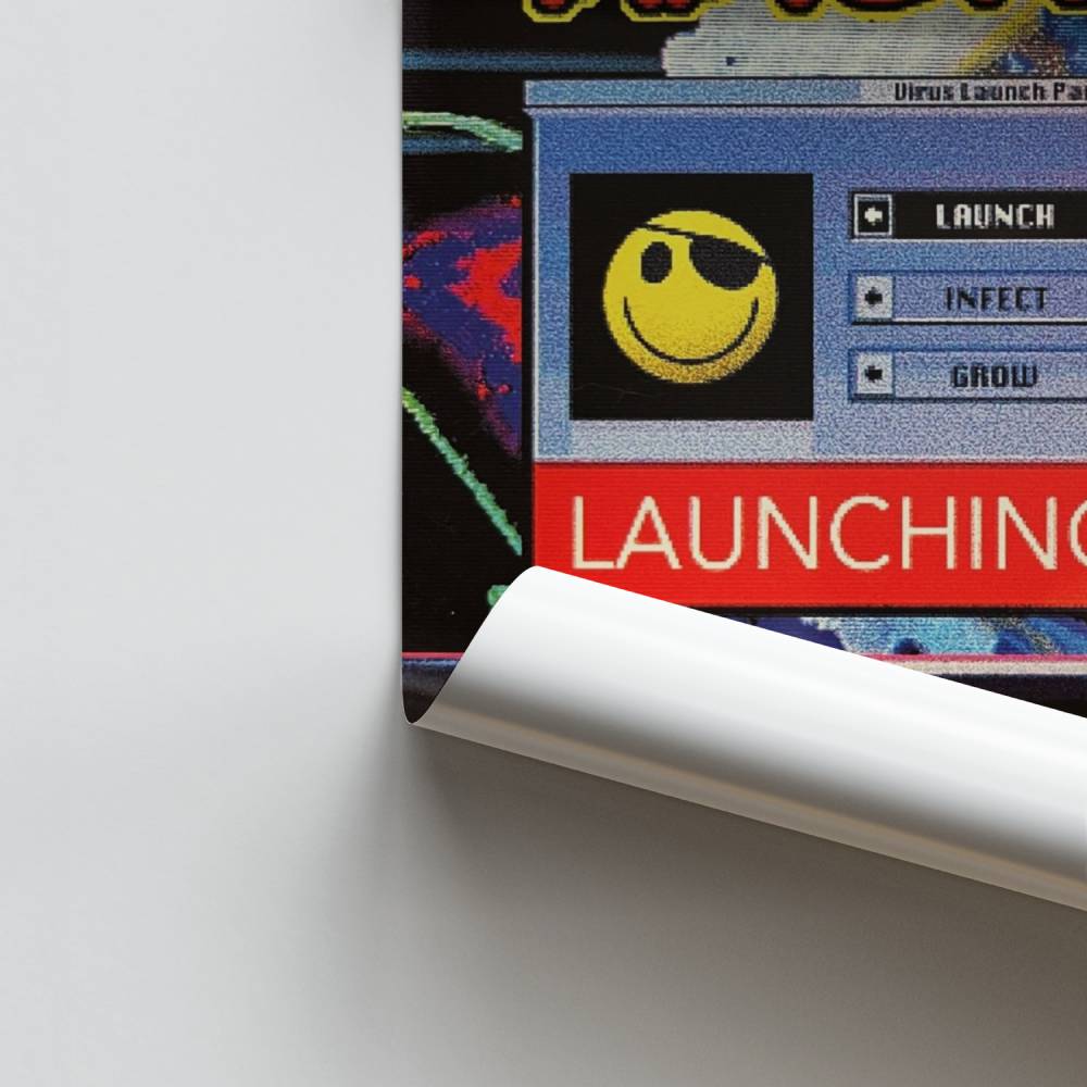 Poster Launching Virus