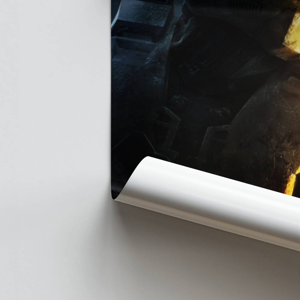 guerrero halo Póster