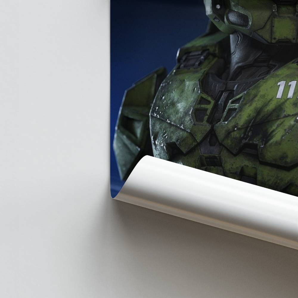 Póster Juego De Halo