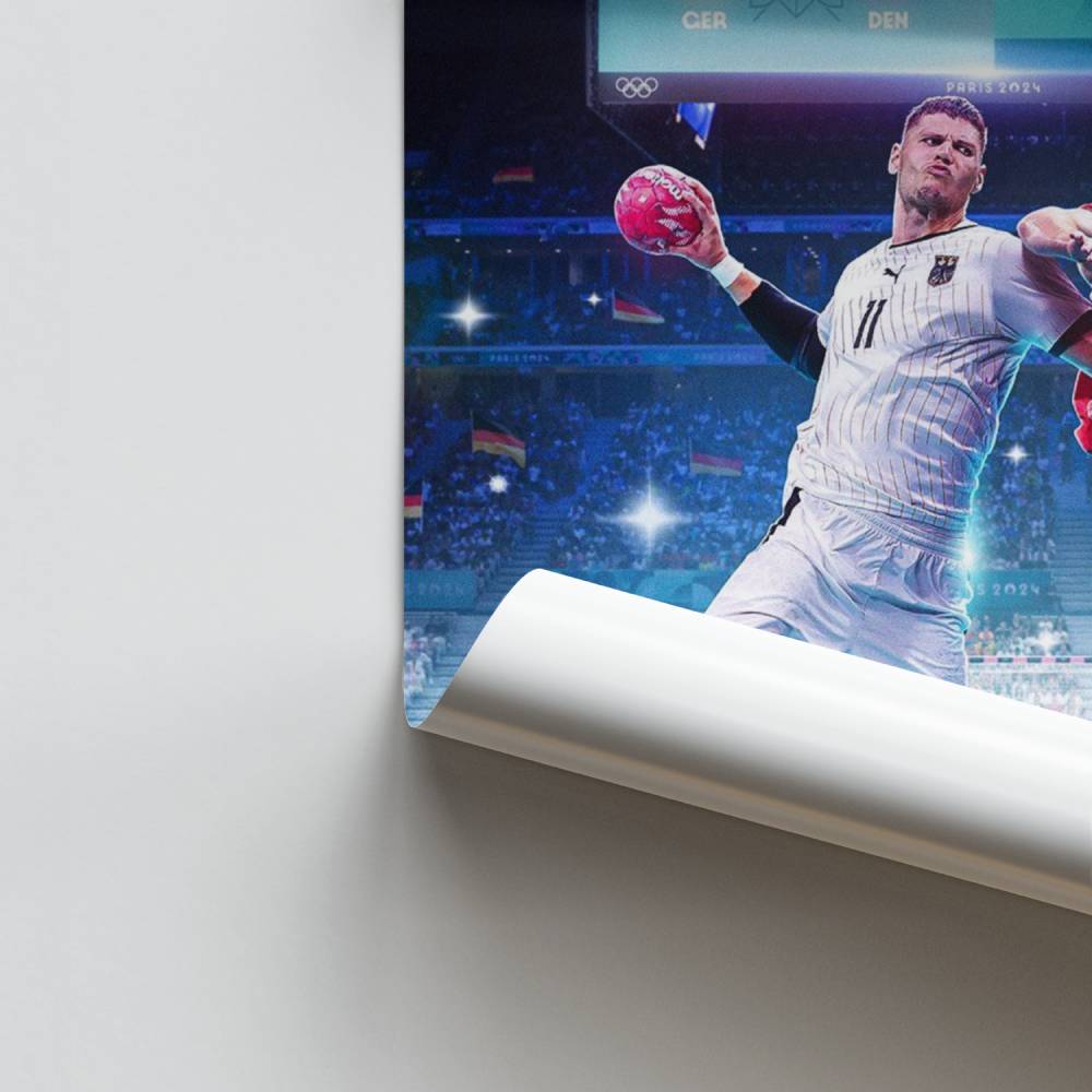 Póster Duelo de Balonmano