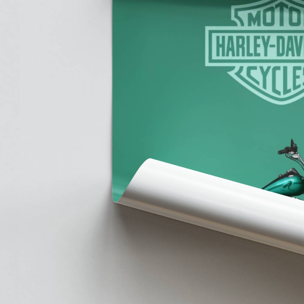 Póster Harley-Davidson Dyno Glide