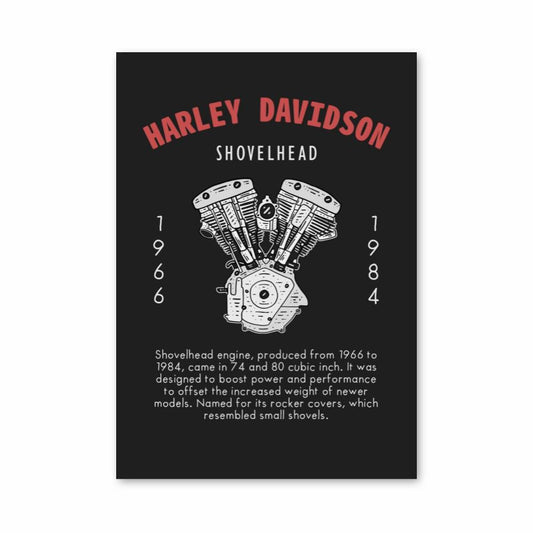 Poster Shovelhead Heritage