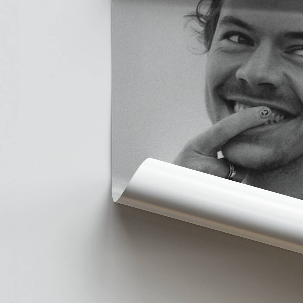 Póster Harry Styles Sonrisa
