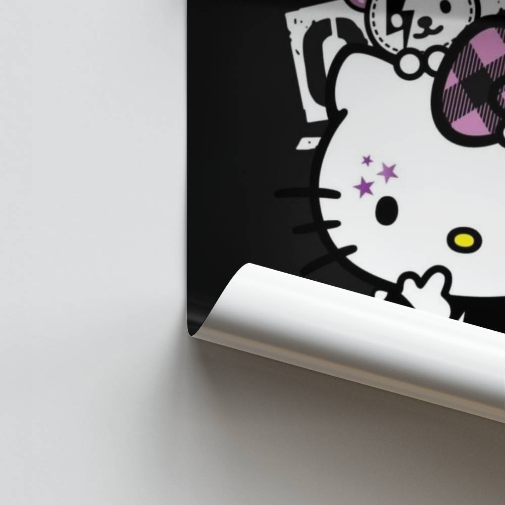 Gatito de roca Póster