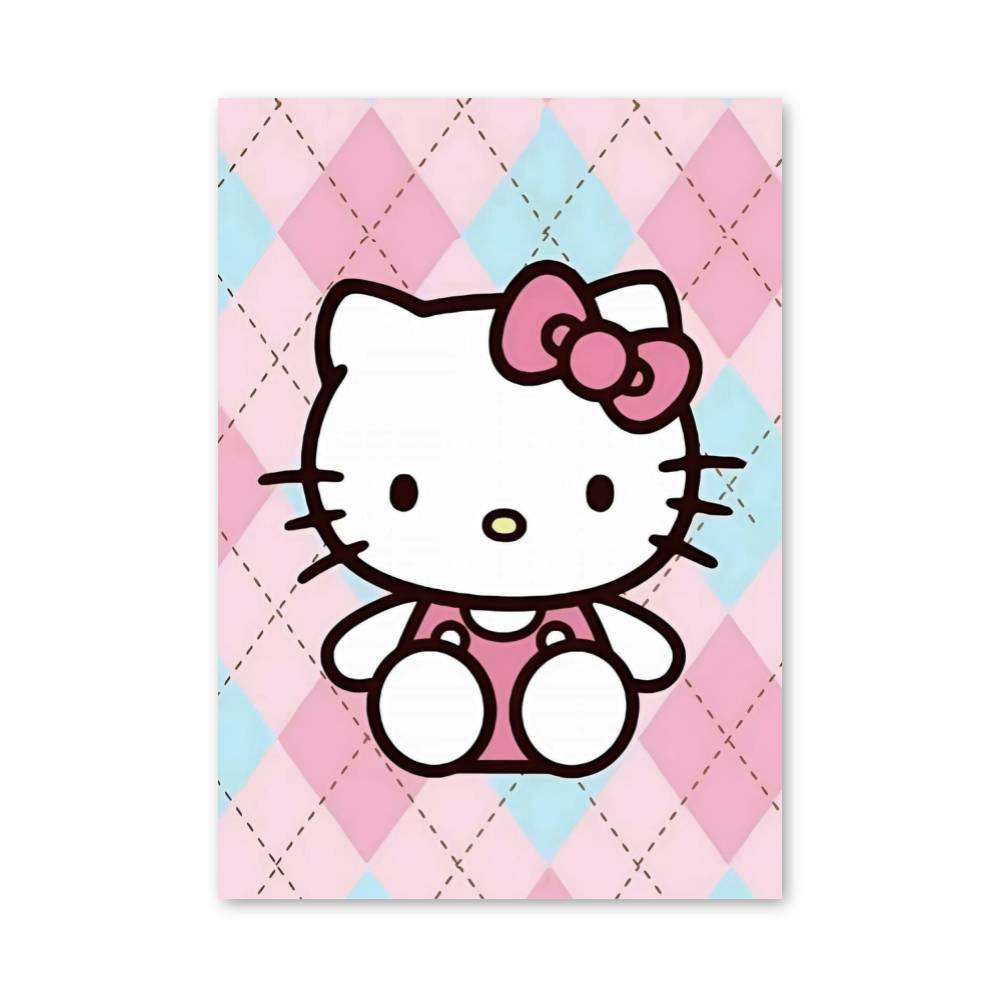 Poster Chaton Pastel