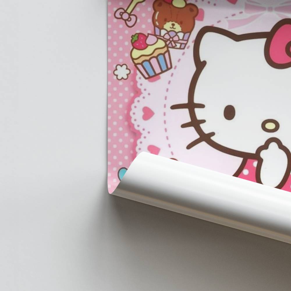 Poster Hello Kitty Gourmandises