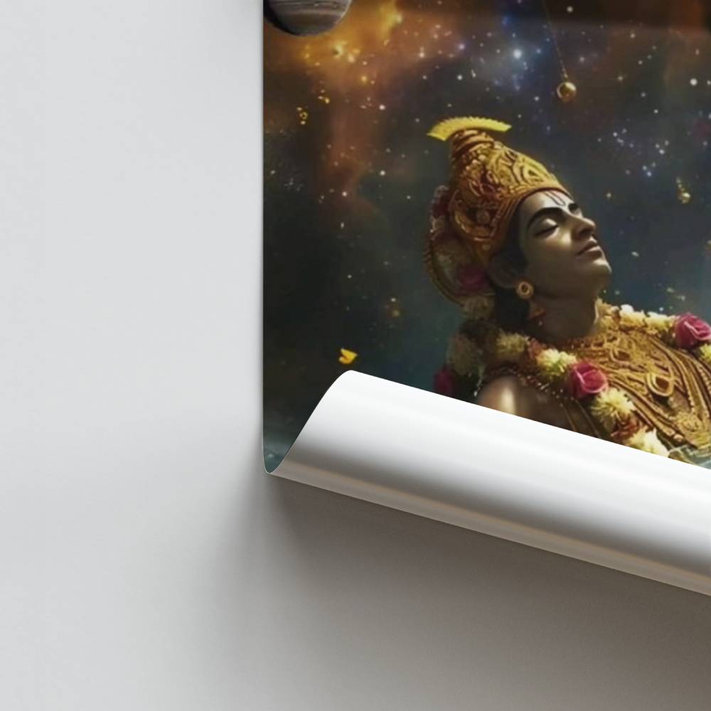 Poster Divinité Cosmique