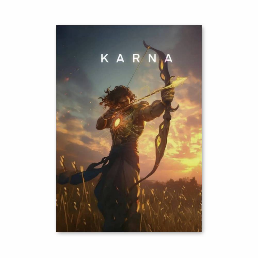 Poster Karna Légendaire