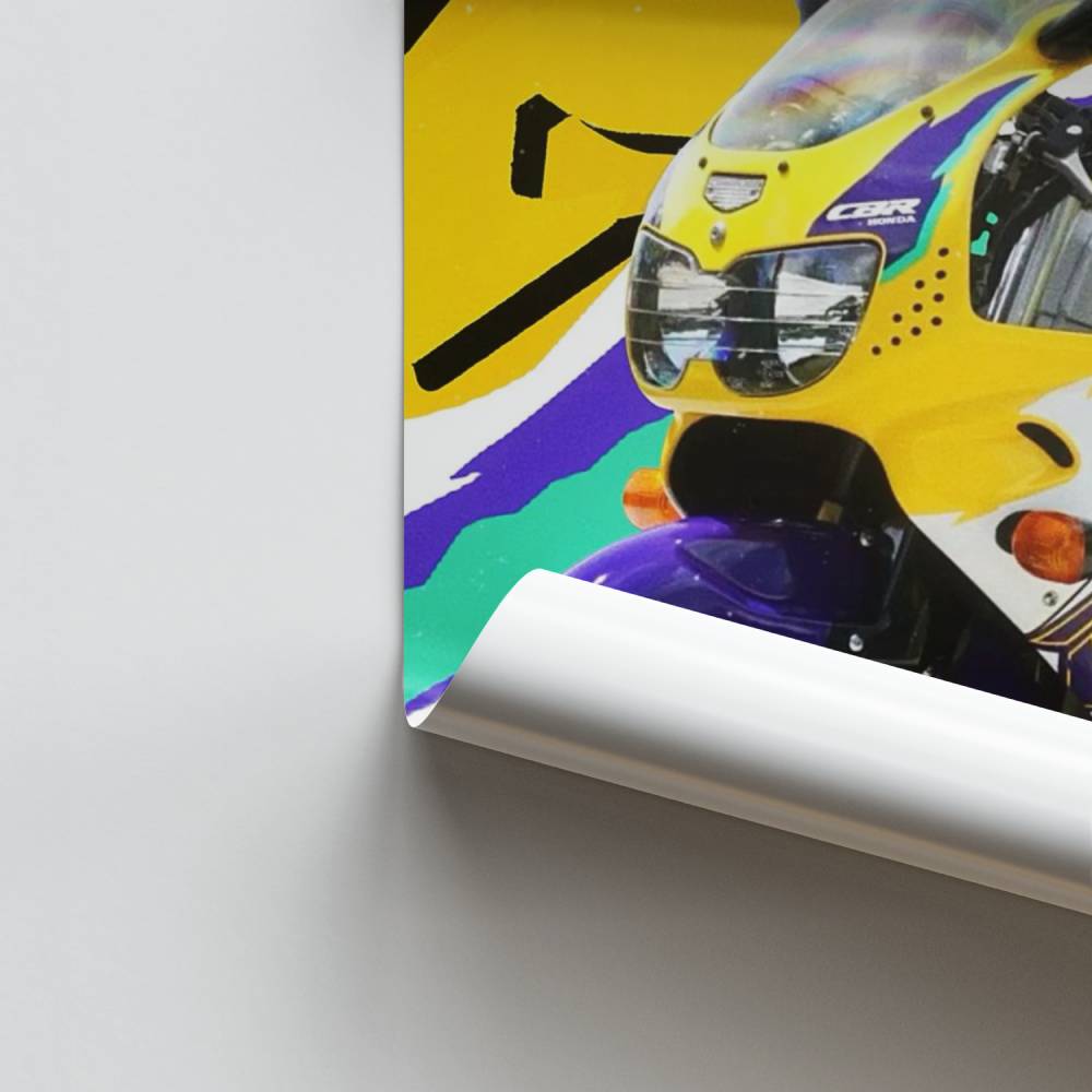 Póster Honda CBR Velocidad