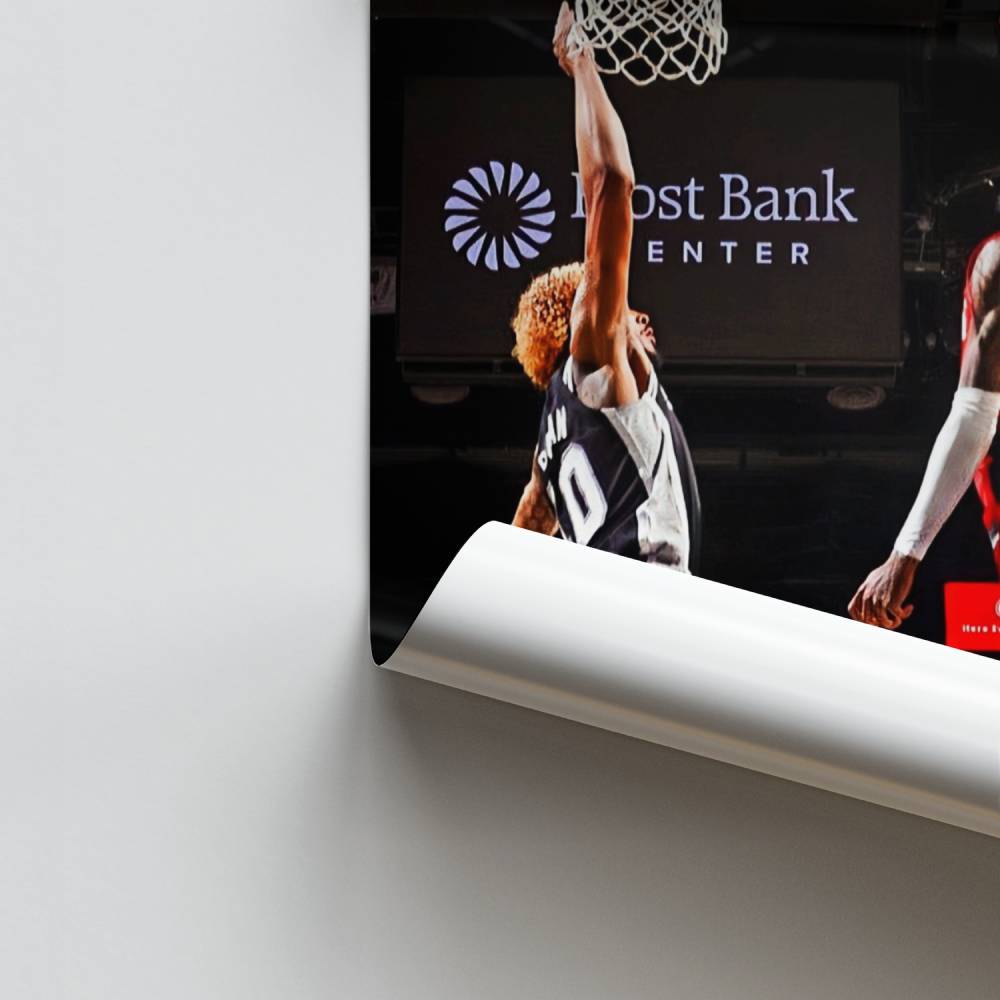 Póster Cohete Slam Dunk