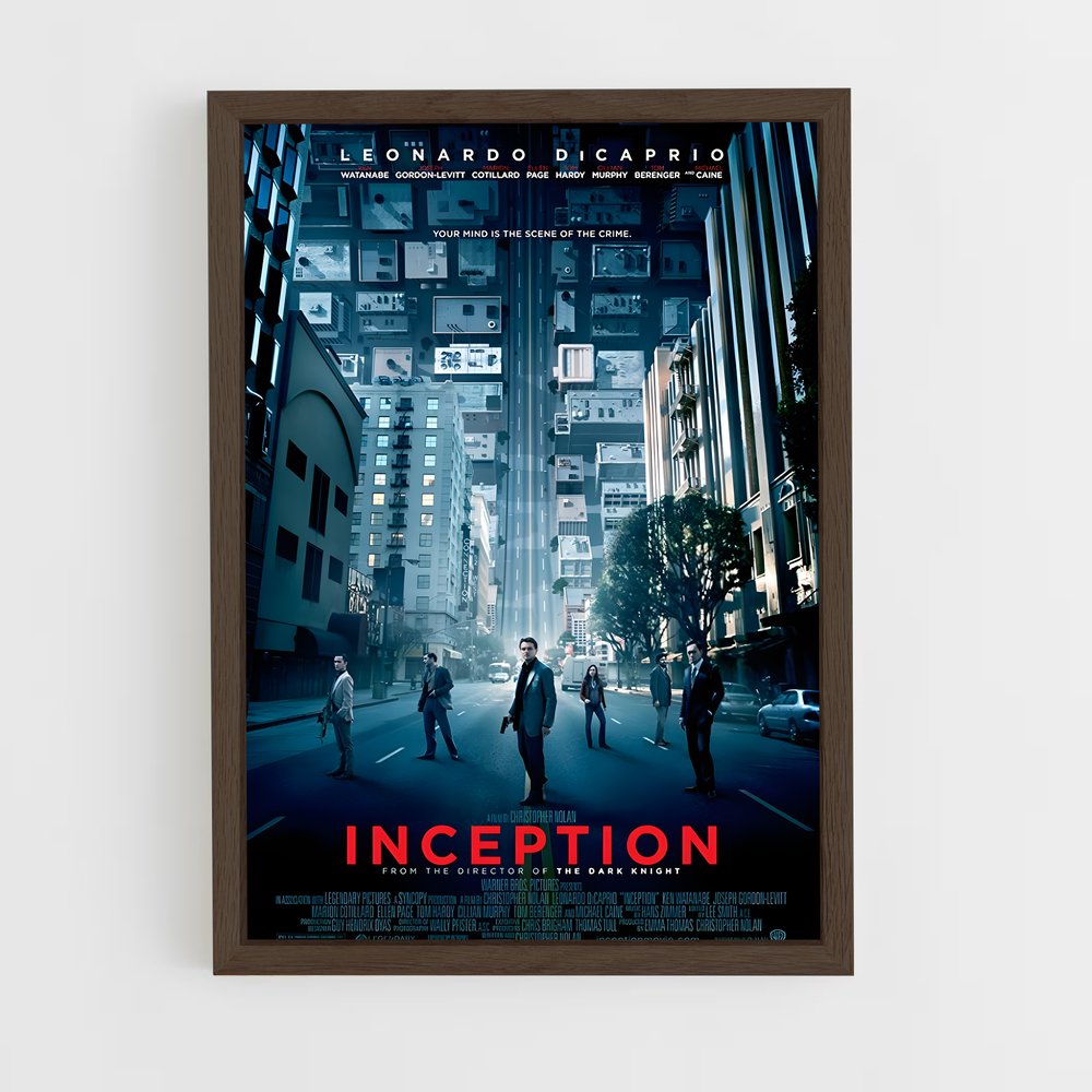 inception-2 cadre Bois foncé