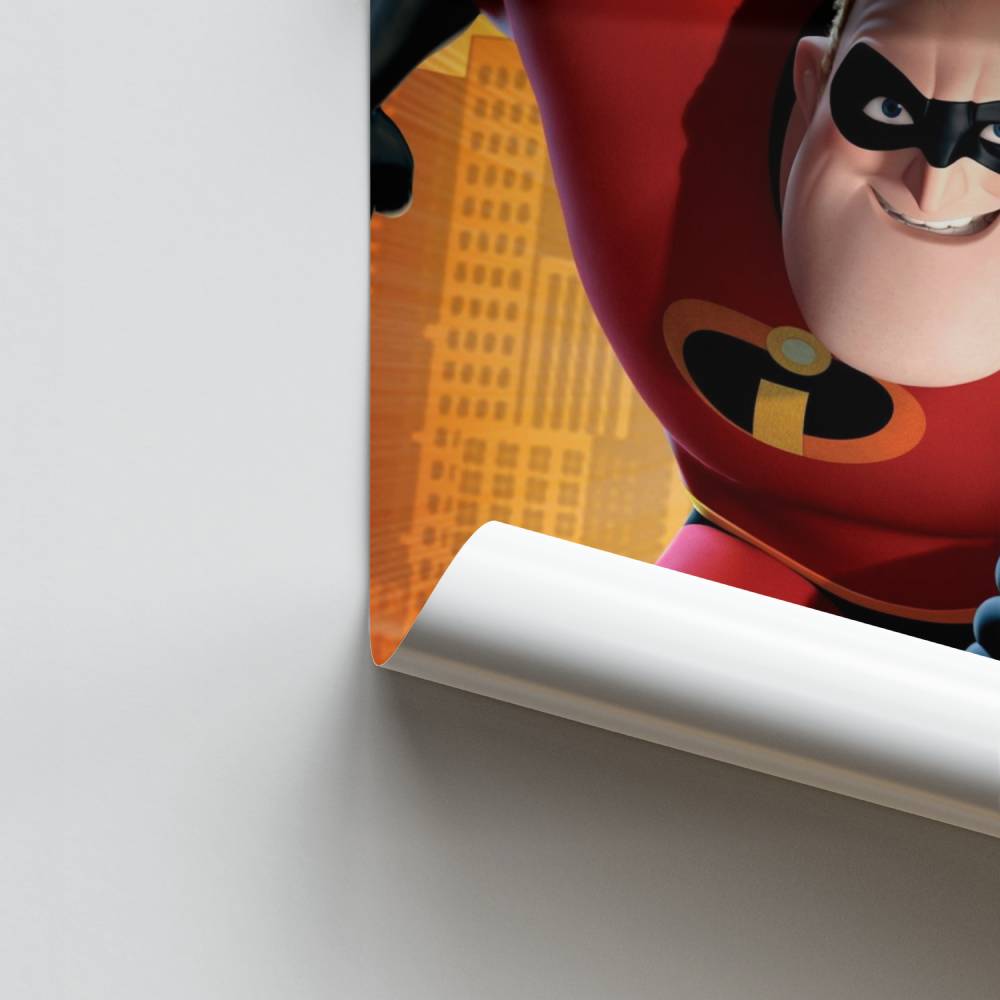 Póster Héroe indestructible