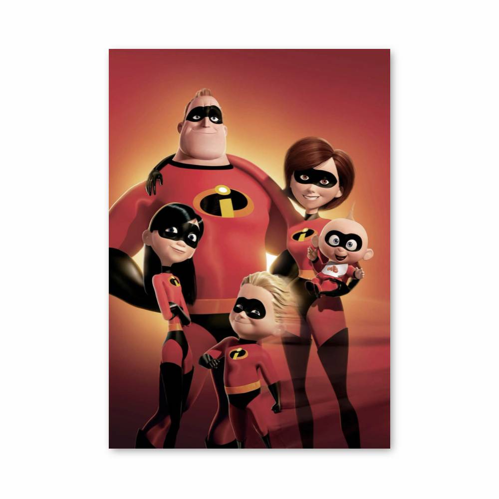Poster Famille Incroyable
