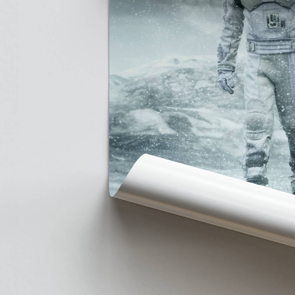 Poster Voyageur Cosmique