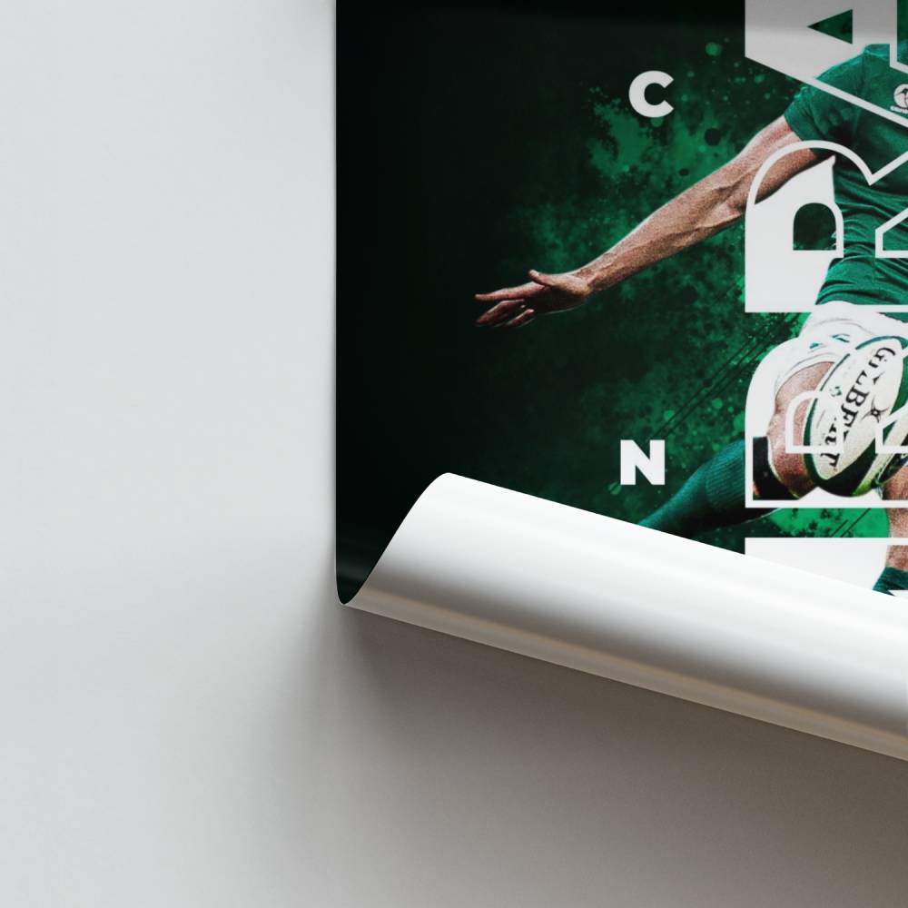 Póster Rugby Éire