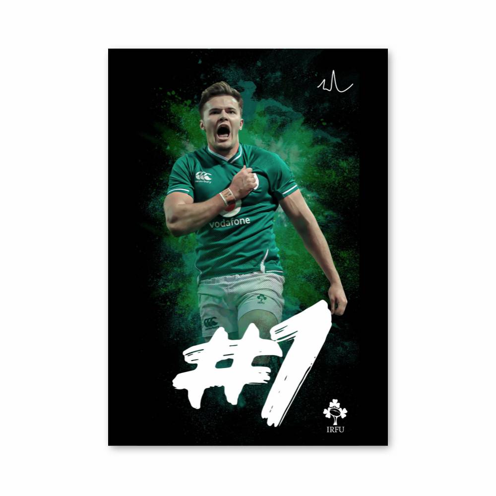 Poster Rugby Irlandais #1