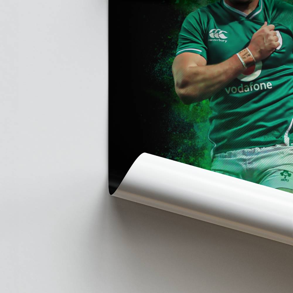 Póster Rugby irlandés #1