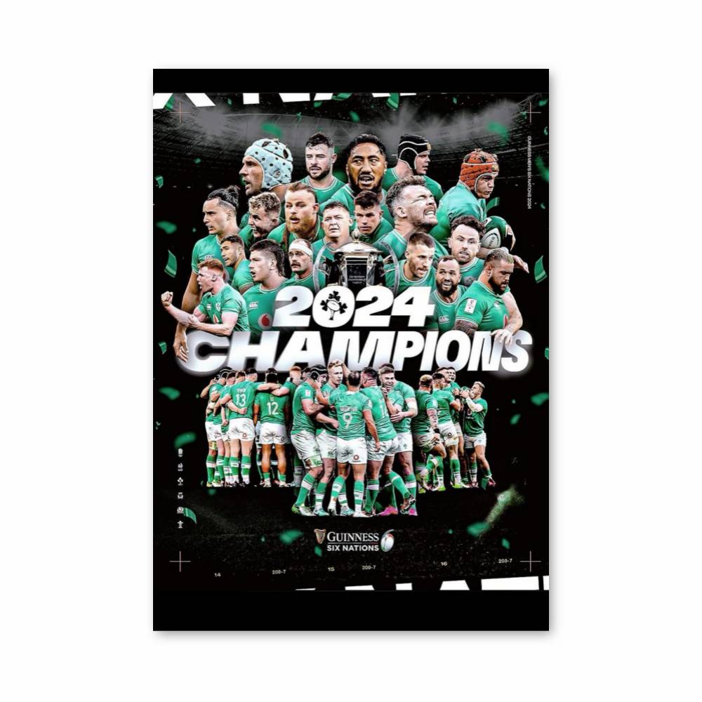 Poster Champions Rugby 2024