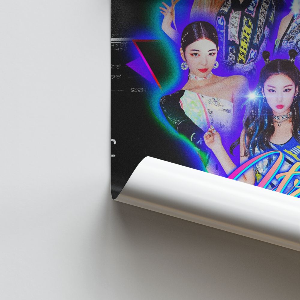 Itzy helado Póster
