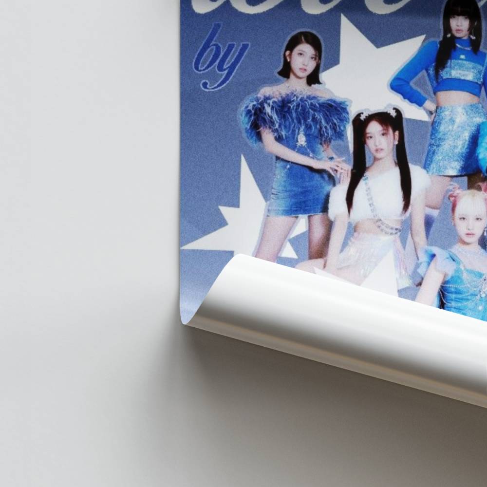 Estrellas azules Póster