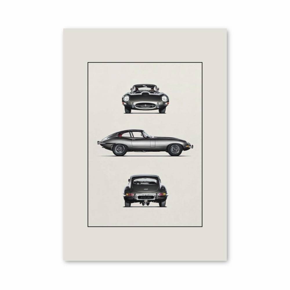 Poster Jaguar E-Type