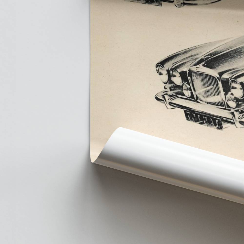 Póster Alce elegante