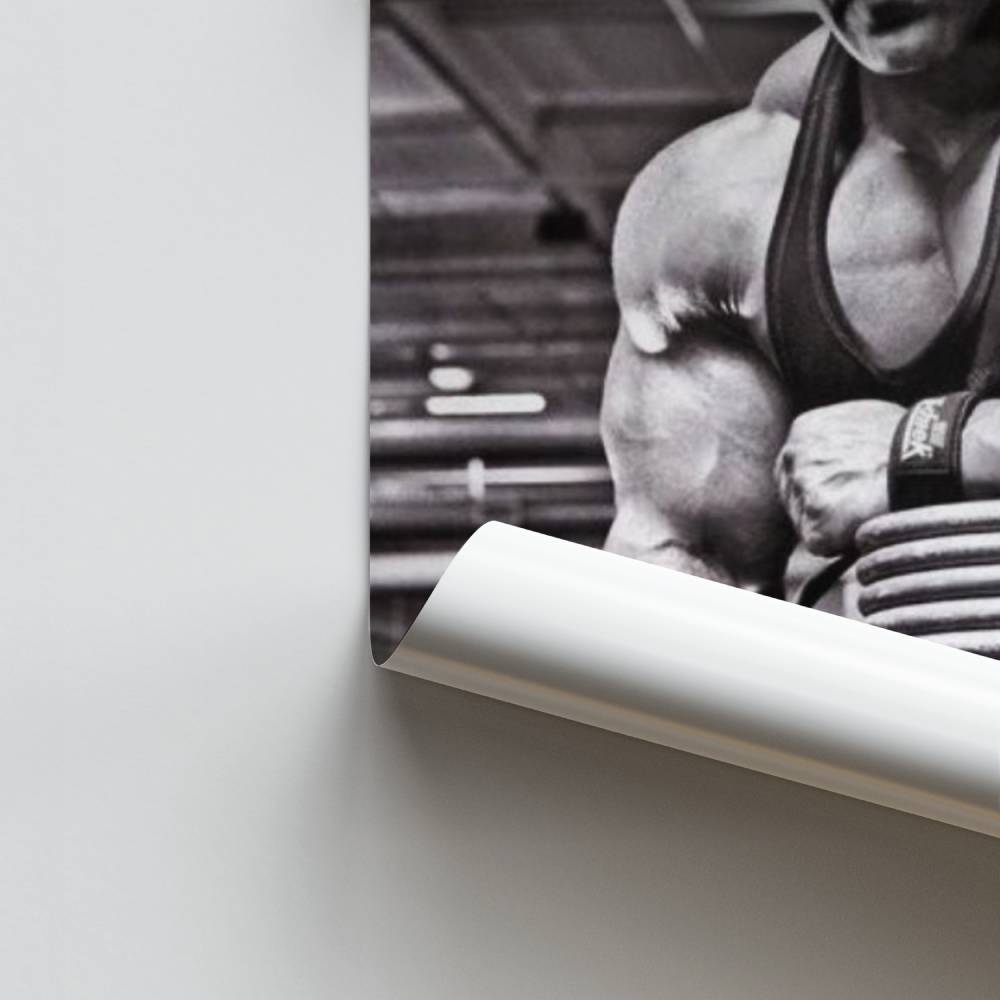 Póster Poder muscular