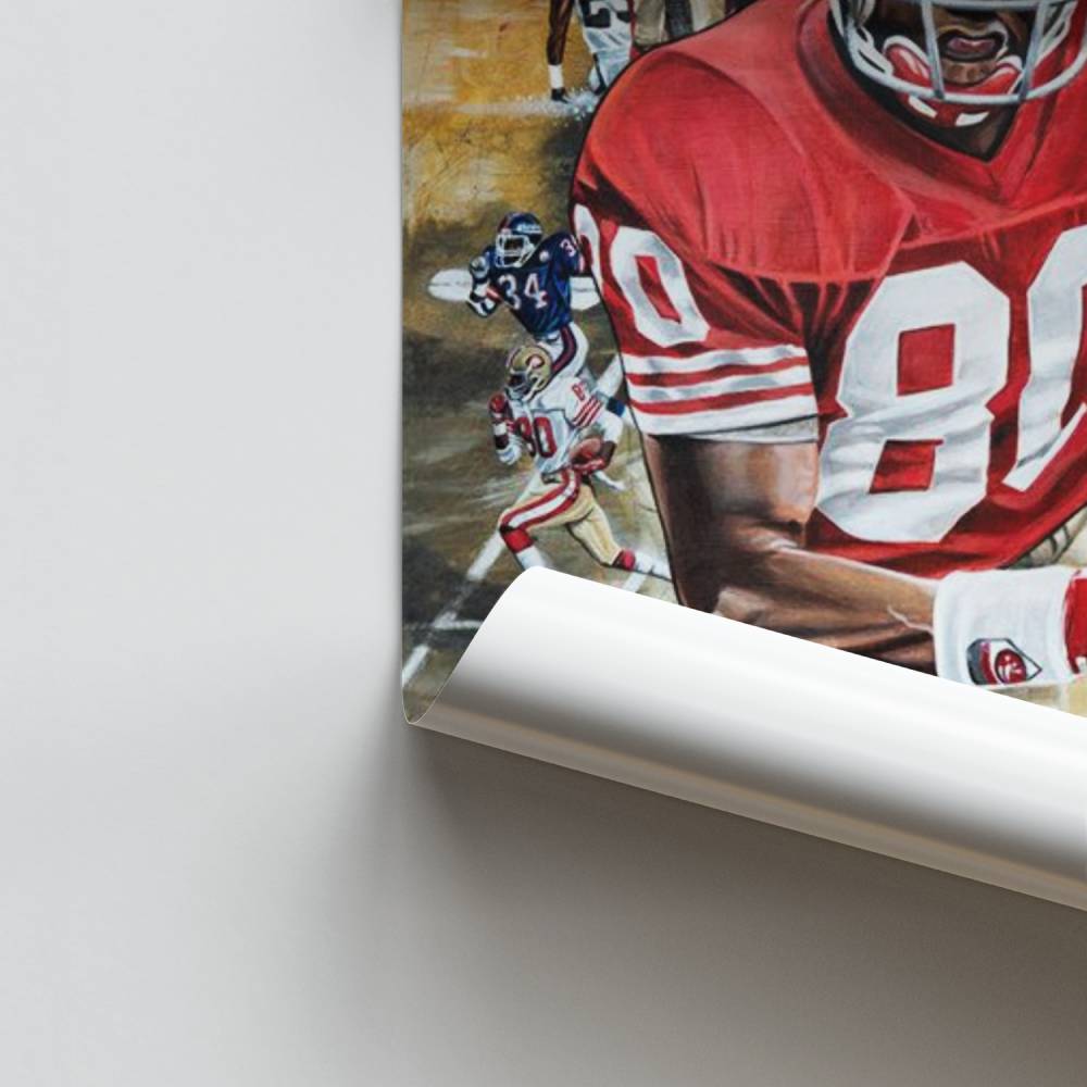 Póster Leyenda del touchdown
