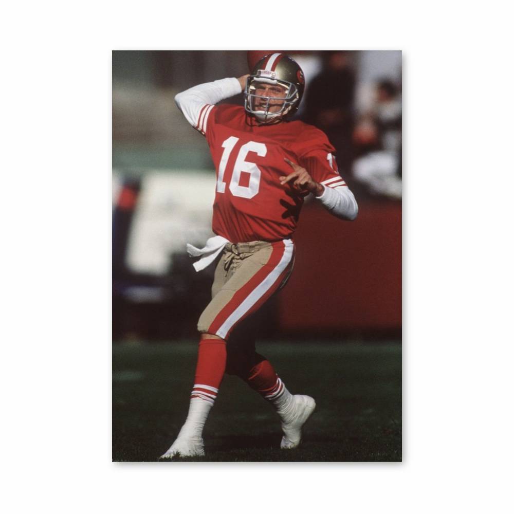 Poster Footballeur Iconique