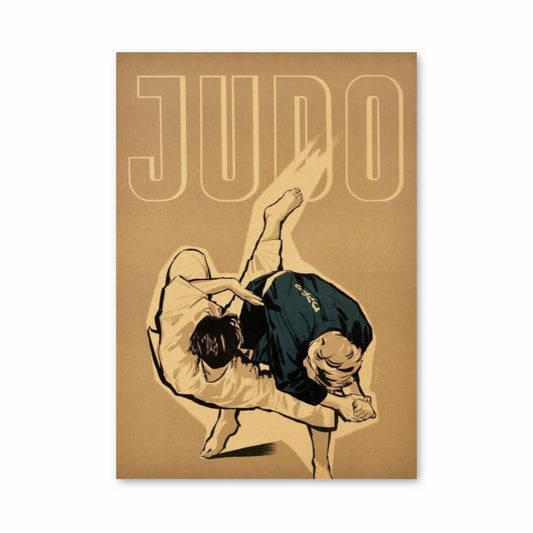 Poster Technique Judo