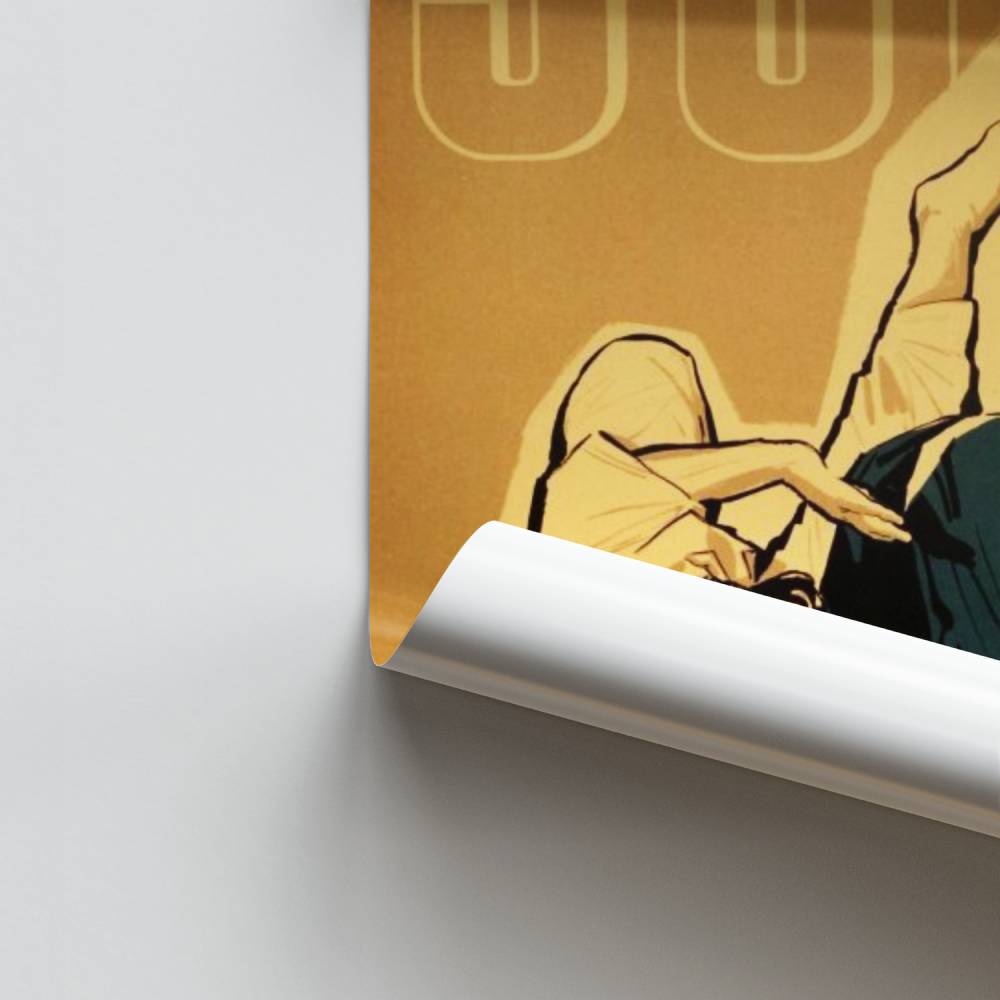 Técnica de judo Póster