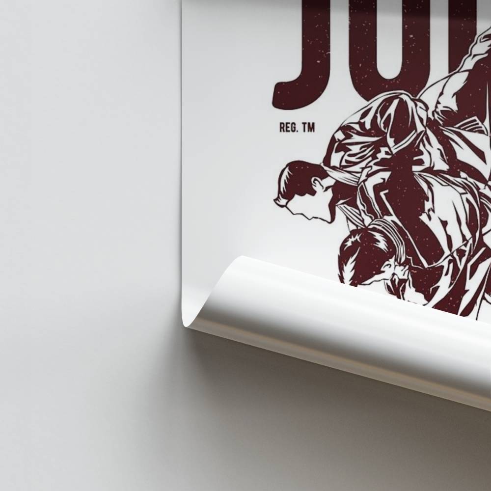 Póster Fuerza del Judo