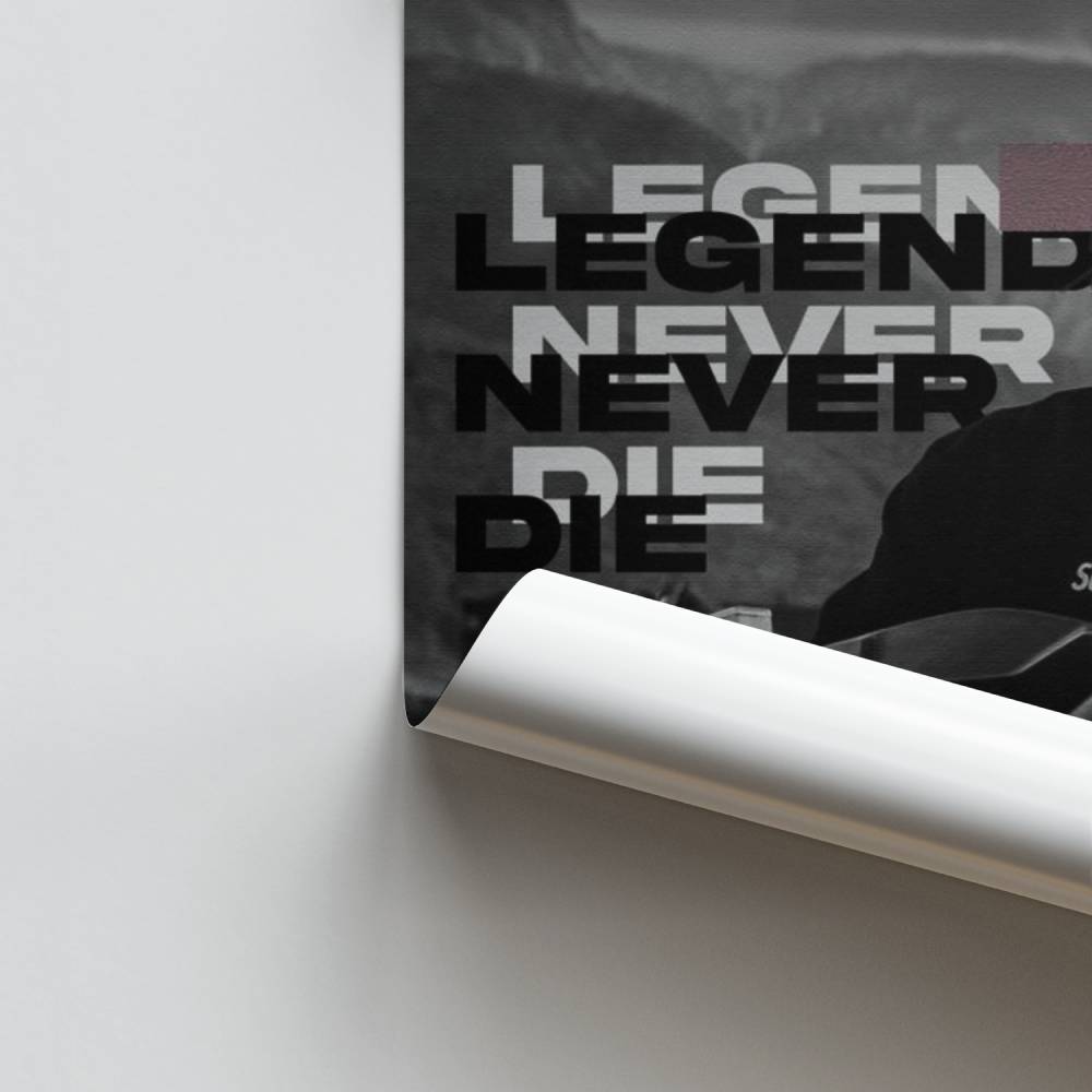 Póster La Leyenda Nunca Muere