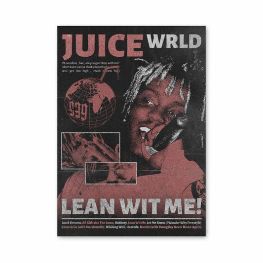Poster Lean Wit Me