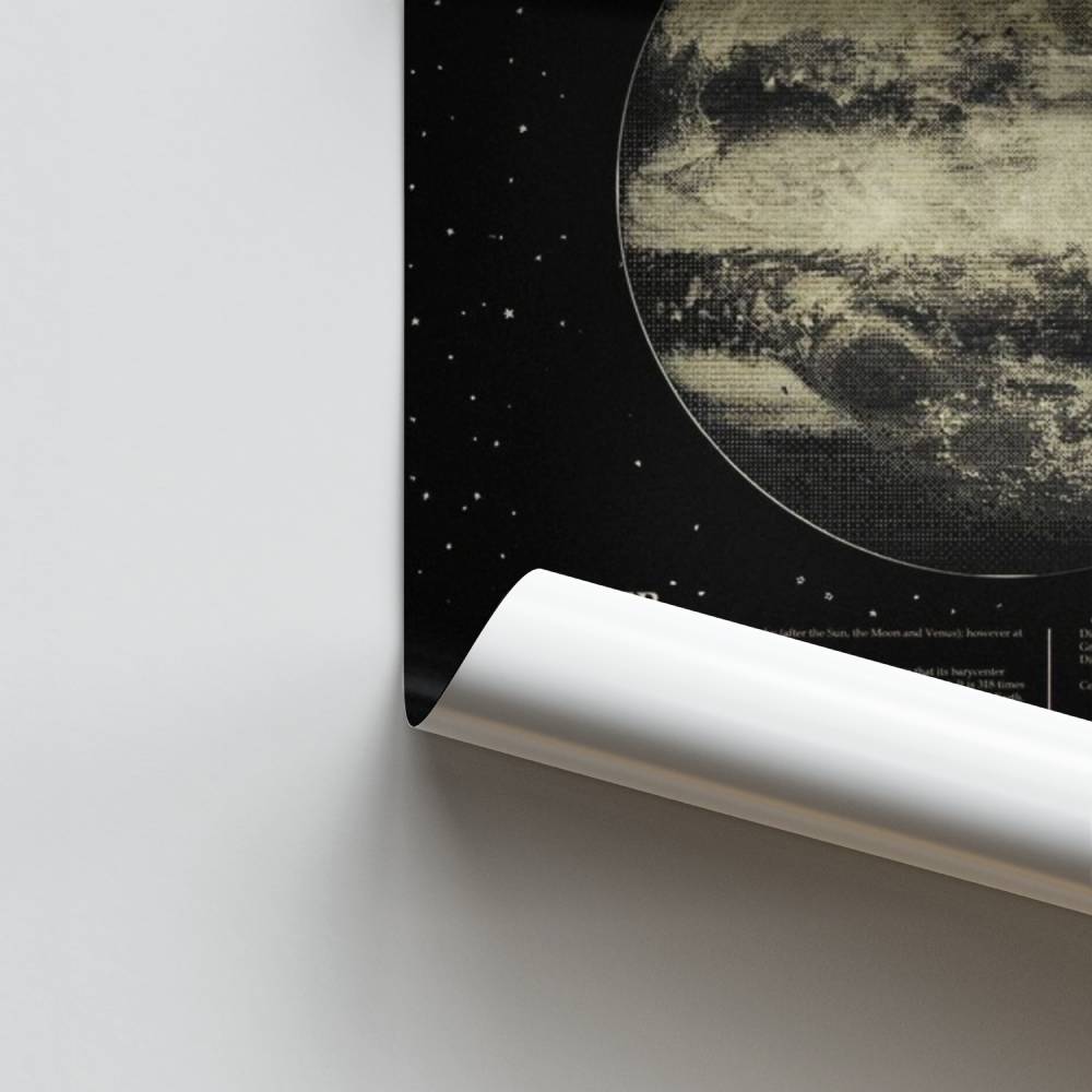 Póster Júpiter Visión Astral