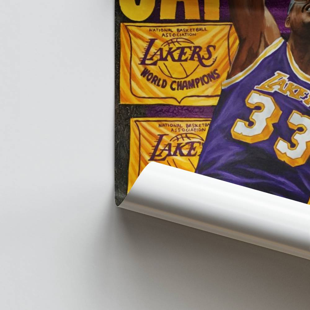 Póster La leyenda de los Lakers