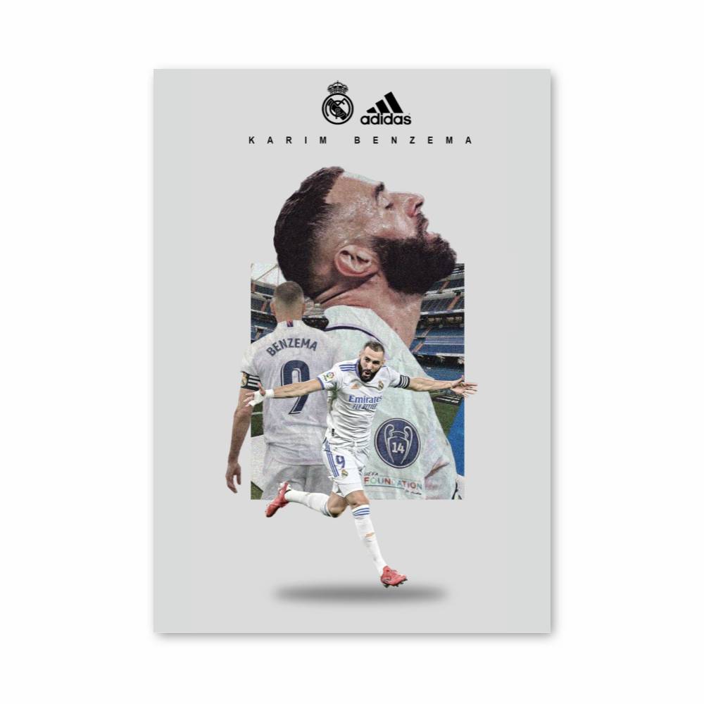 Poster Triomphe de Benzema