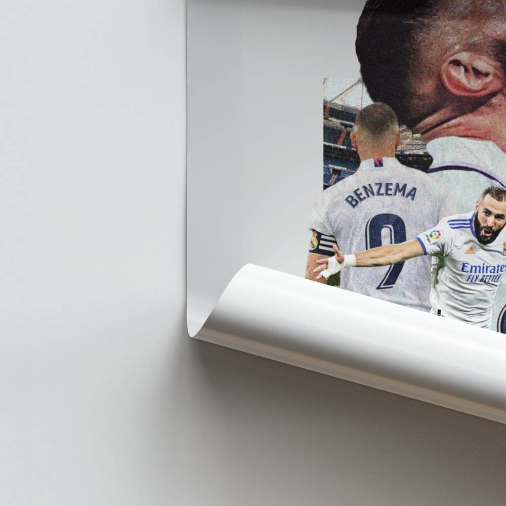 Poster Triomphe de Benzema