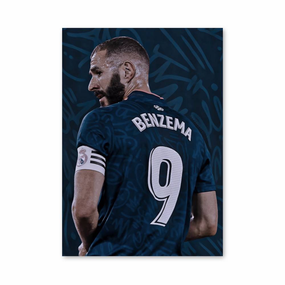 Poster Benzema Captain